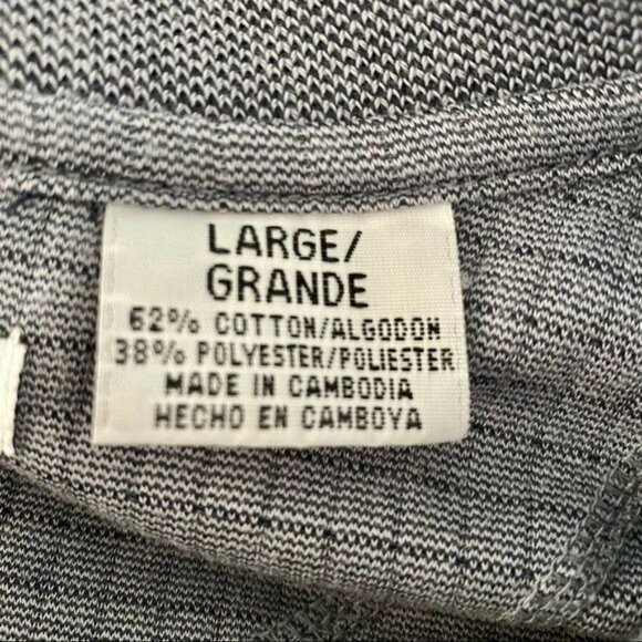 Knightsbridge Large Gray Polo Shirt - Picture 7 of 8